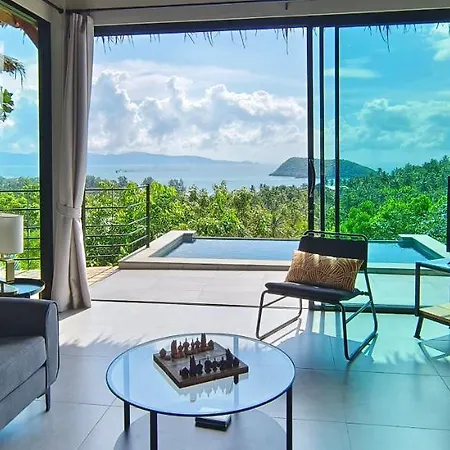 Villa Wao - Luxury, Privacy, Pool, Sea View In Koh Phangan Thong Sala Exterior photo